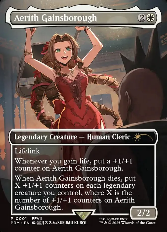 Aerith Gainsborough Front Face