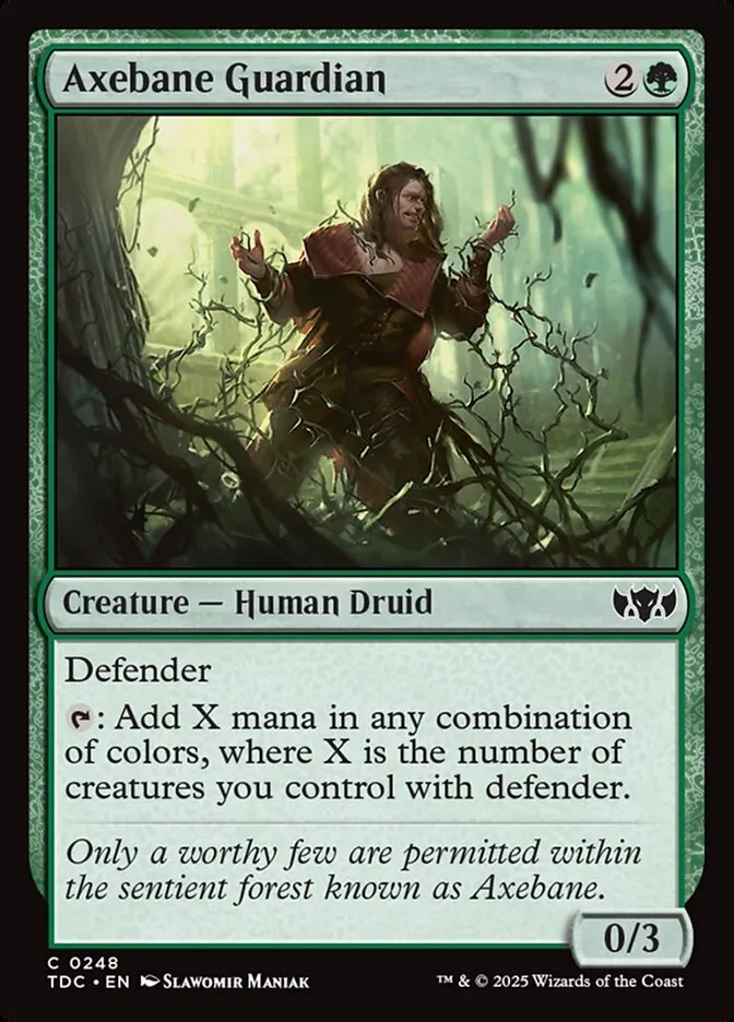 Axebane Guardian Front Face