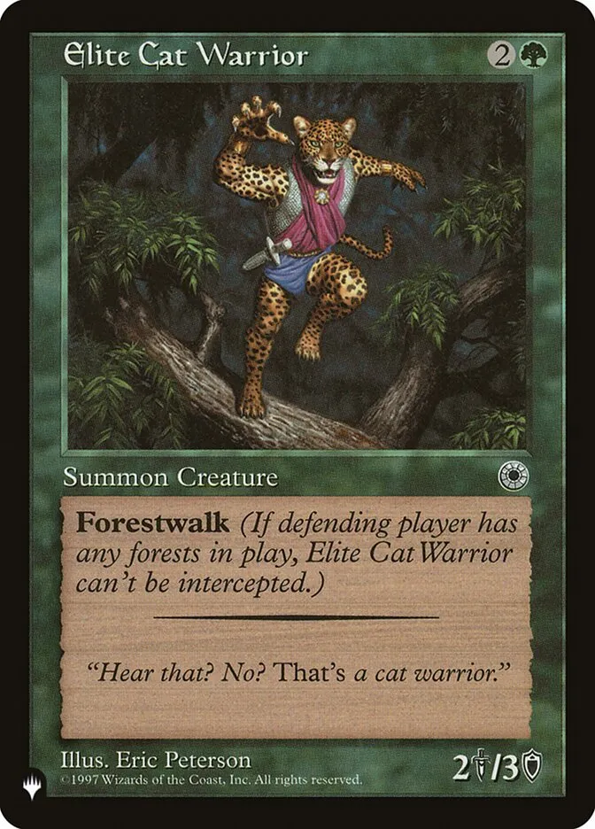Elite Cat Warrior Front Face