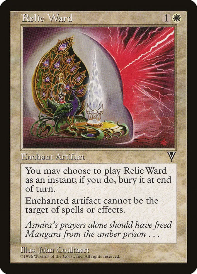 Relic Ward Front Face