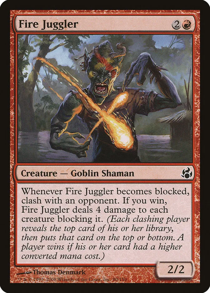 Fire Juggler Front Face