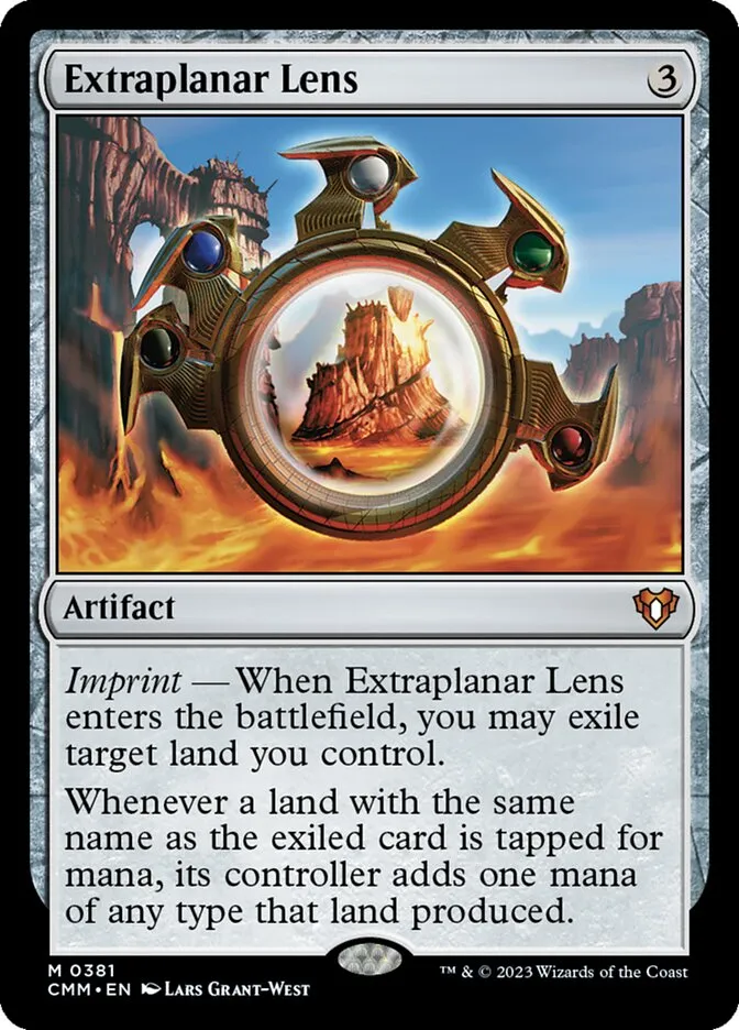 Extraplanar Lens Front Face