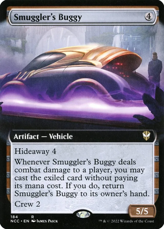 Smuggler's Buggy Front Face