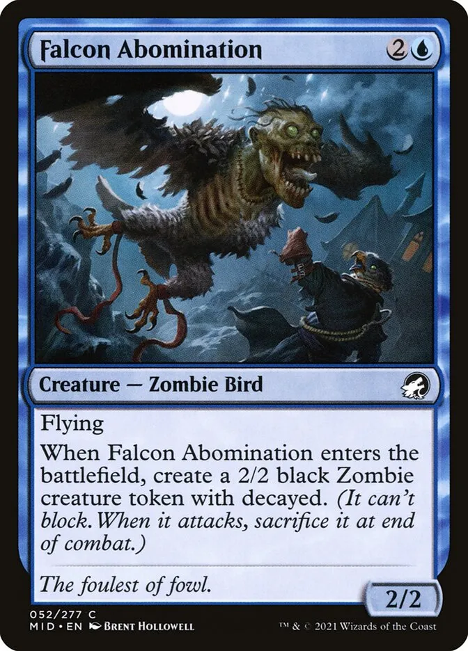 Falcon Abomination Front Face