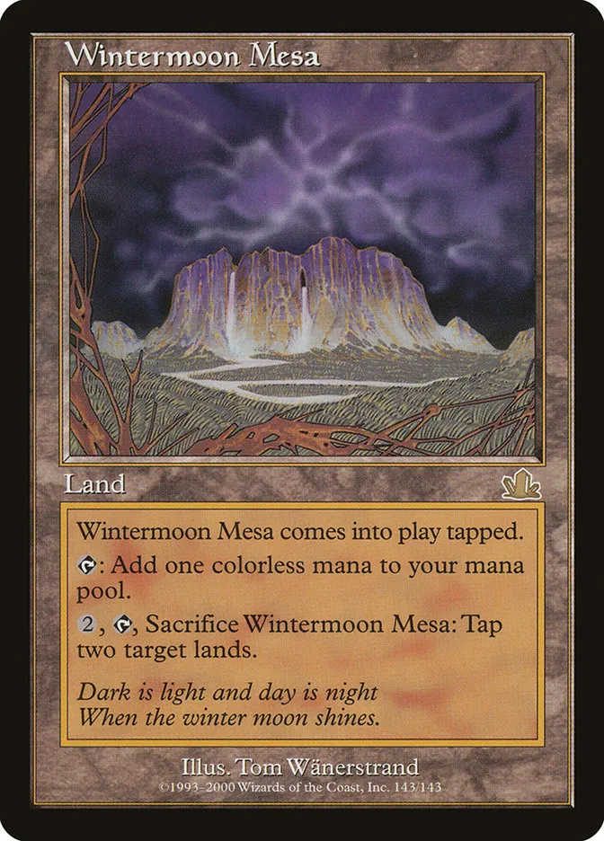 Wintermoon Mesa Front Face