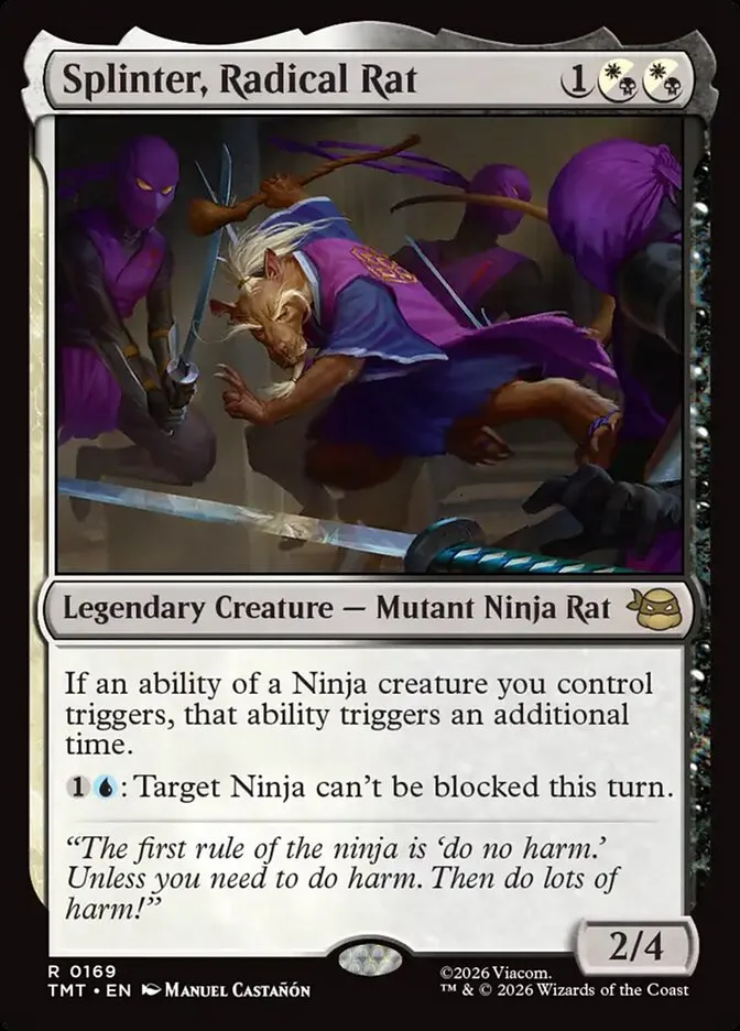 Splinter, Radical Rat Front Face