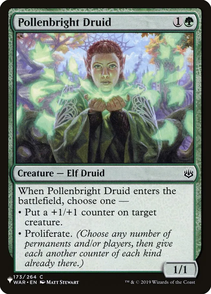 Pollenbright Druid Front Face