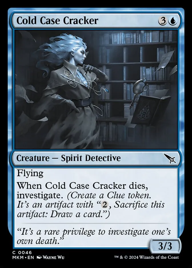 Cold Case Cracker Front Face
