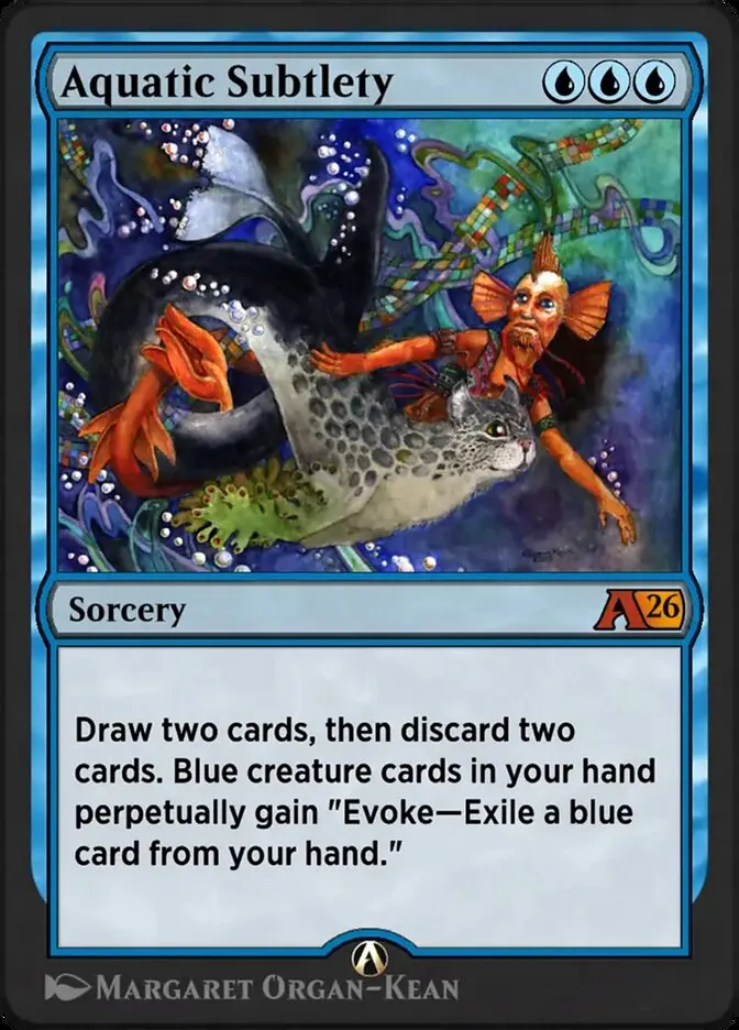 Aquatic Subtlety Front Face