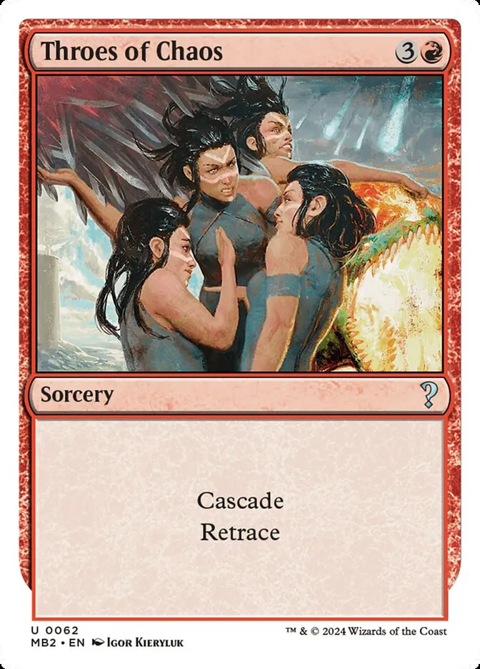Throes of Chaos Front Face
