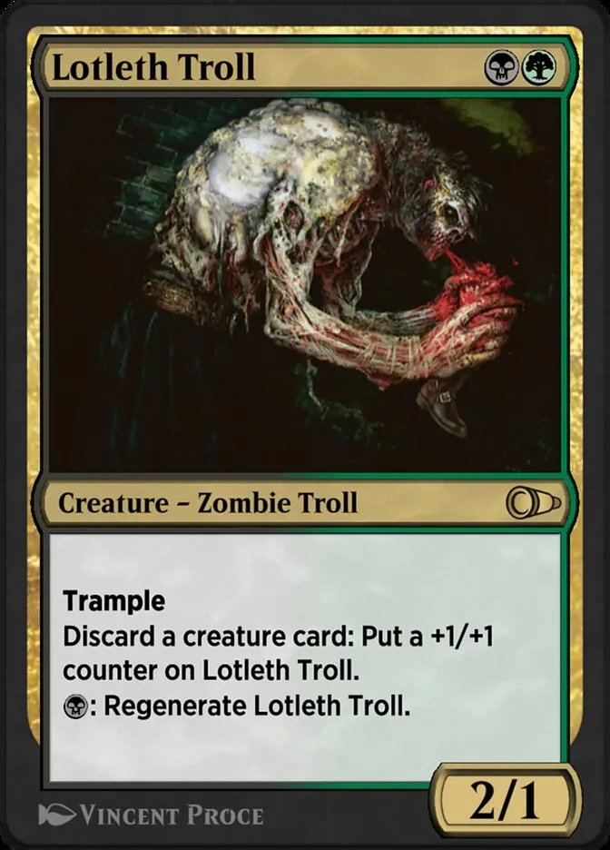 Lotleth Troll Front Face