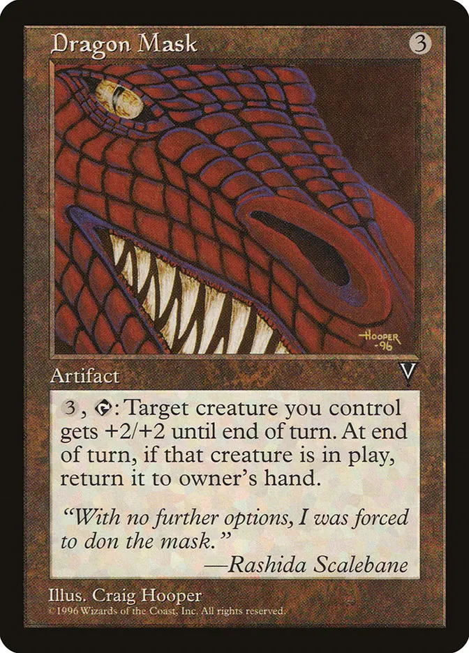 Dragon Mask Front Face