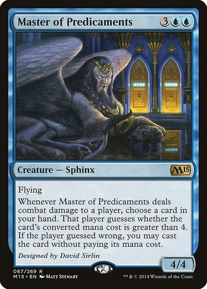Master of Predicaments Front Face