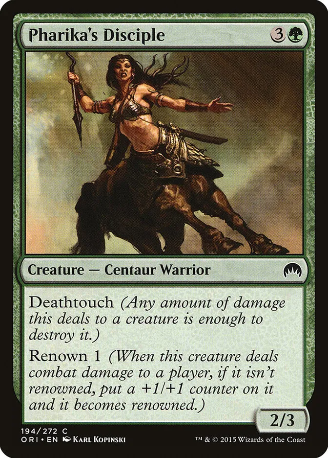 Pharika's Disciple Front Face