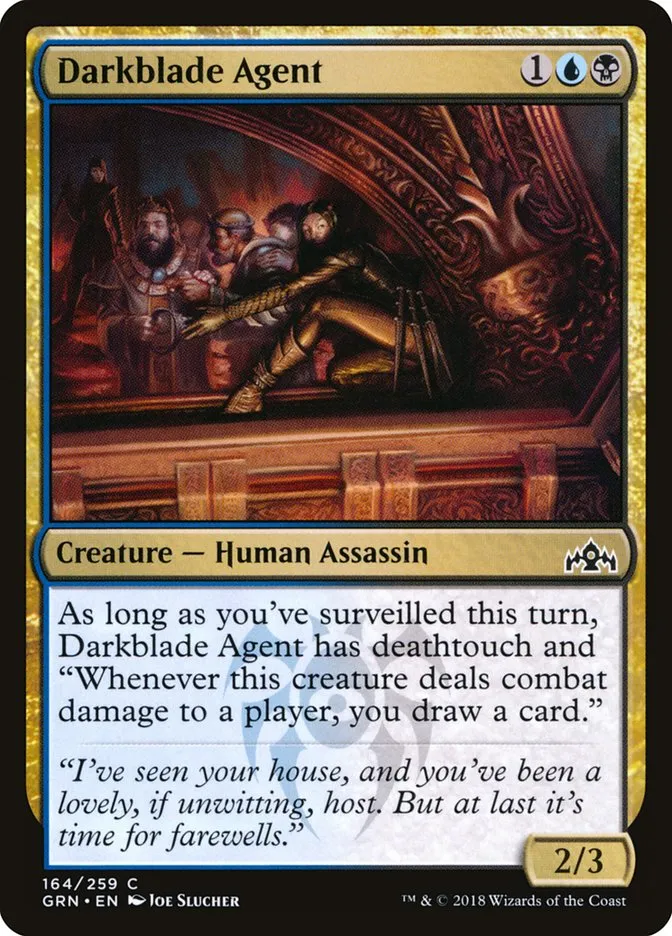 Darkblade Agent Front Face