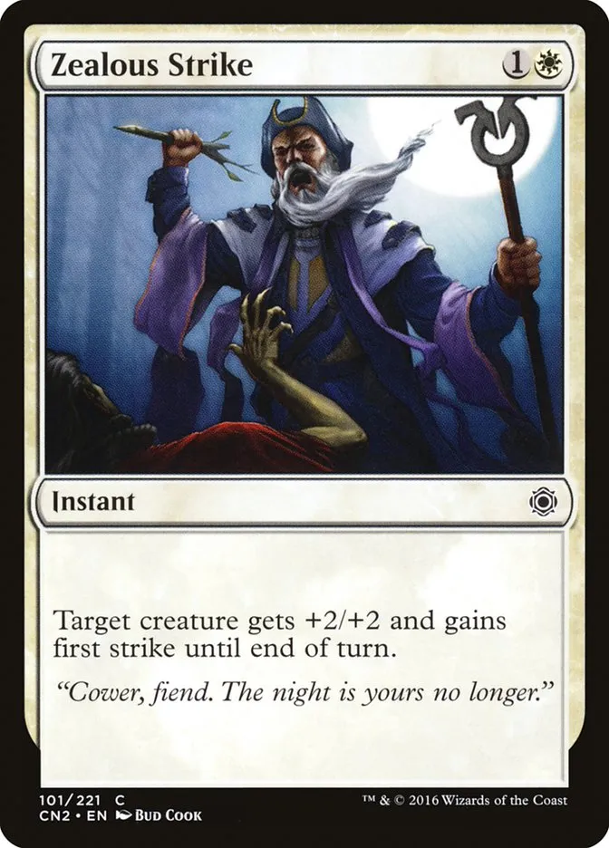 Zealous Strike Front Face
