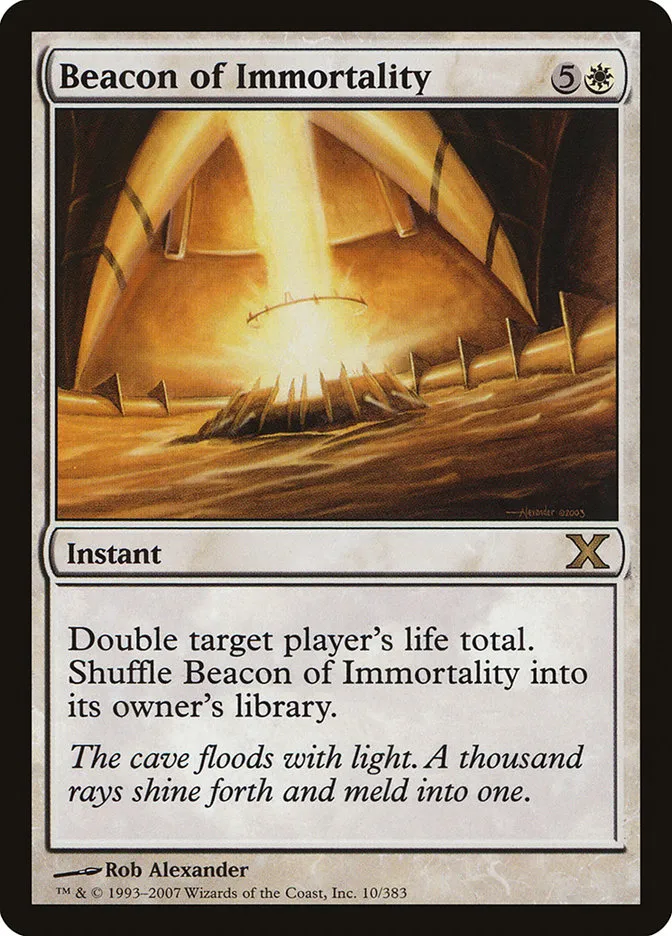 Beacon of Immortality Front Face
