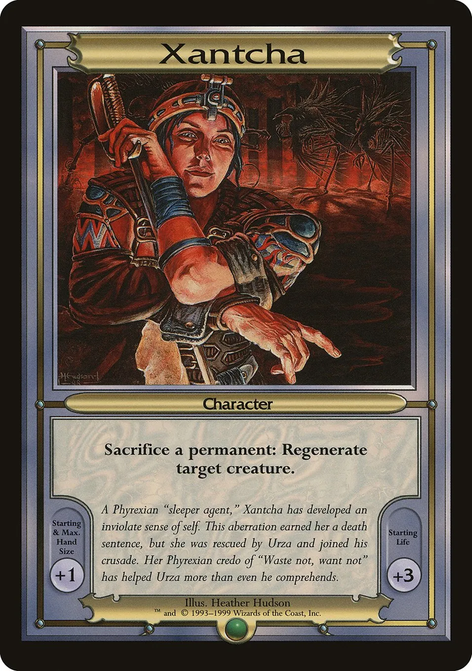 Xantcha Front Face