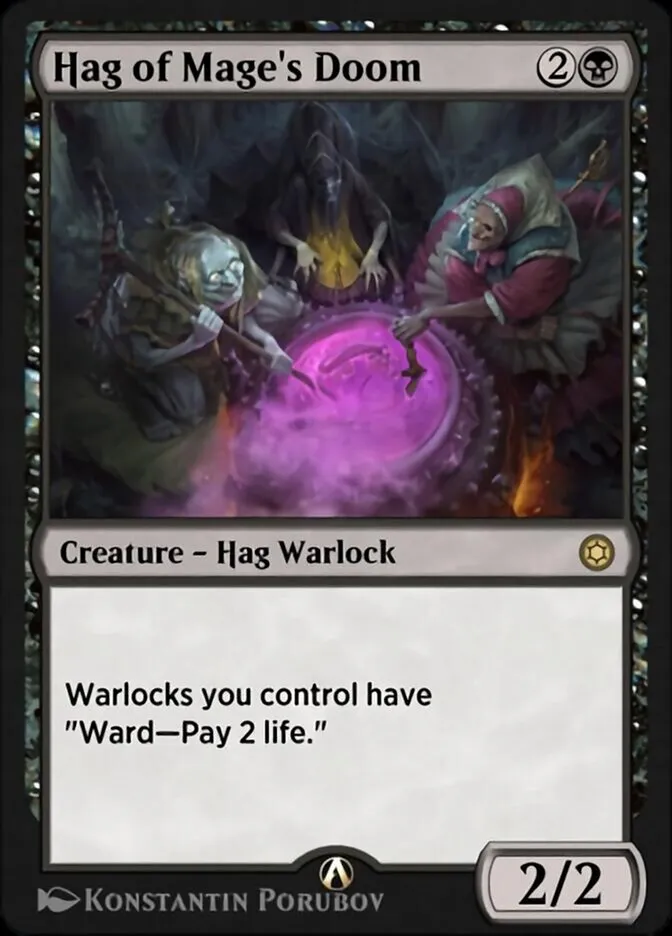 Hag of Mage's Doom Front Face