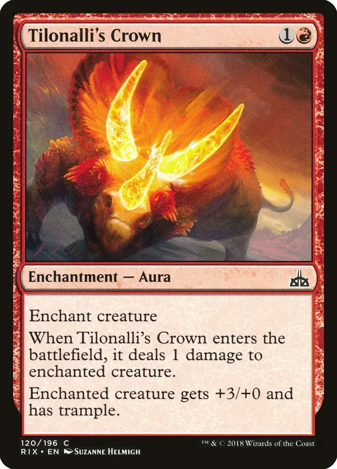 Tilonalli's Crown Front Face