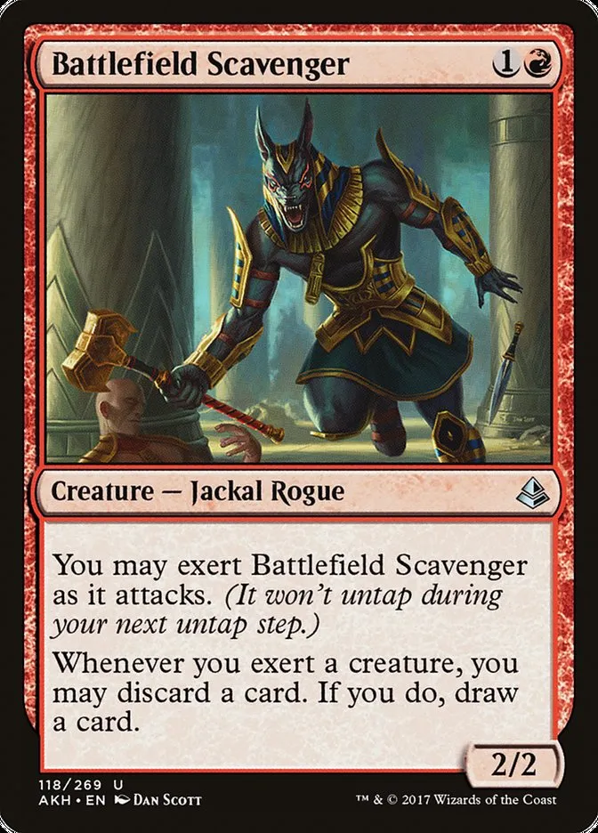 Battlefield Scavenger Front Face