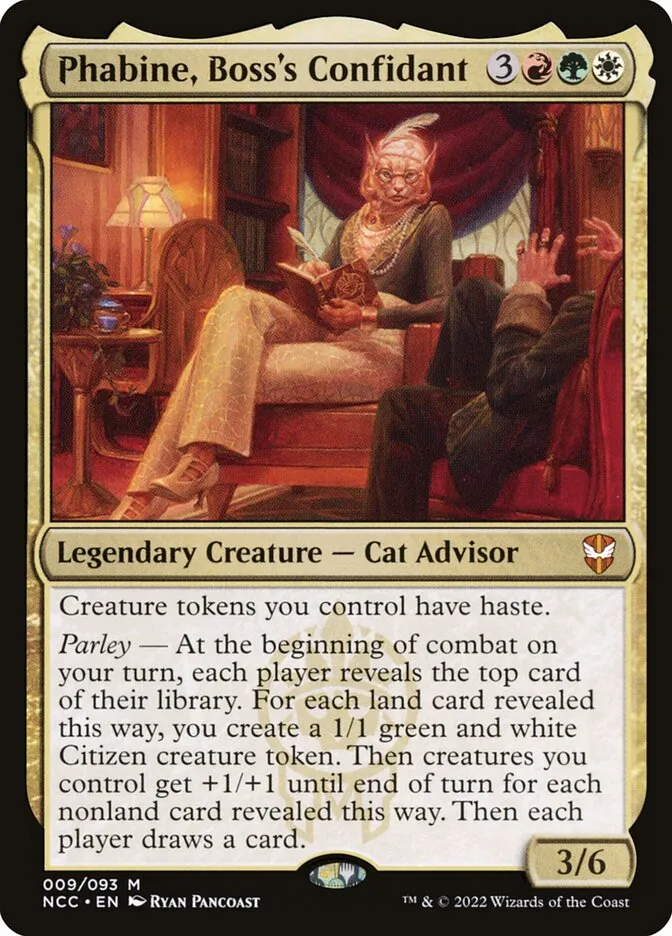 Phabine, Boss's Confidant Front Face