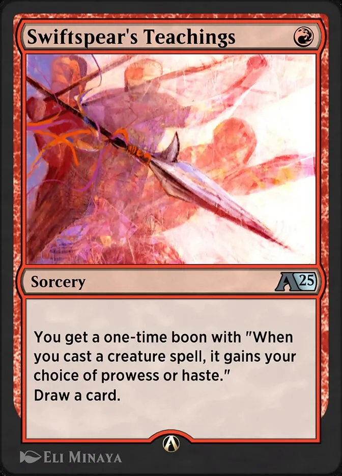 Swiftspear's Teachings Front Face