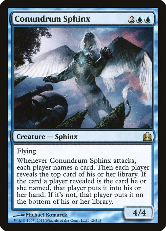 Conundrum Sphinx Front Face