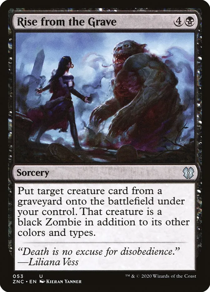 Rise from the Grave Front Face