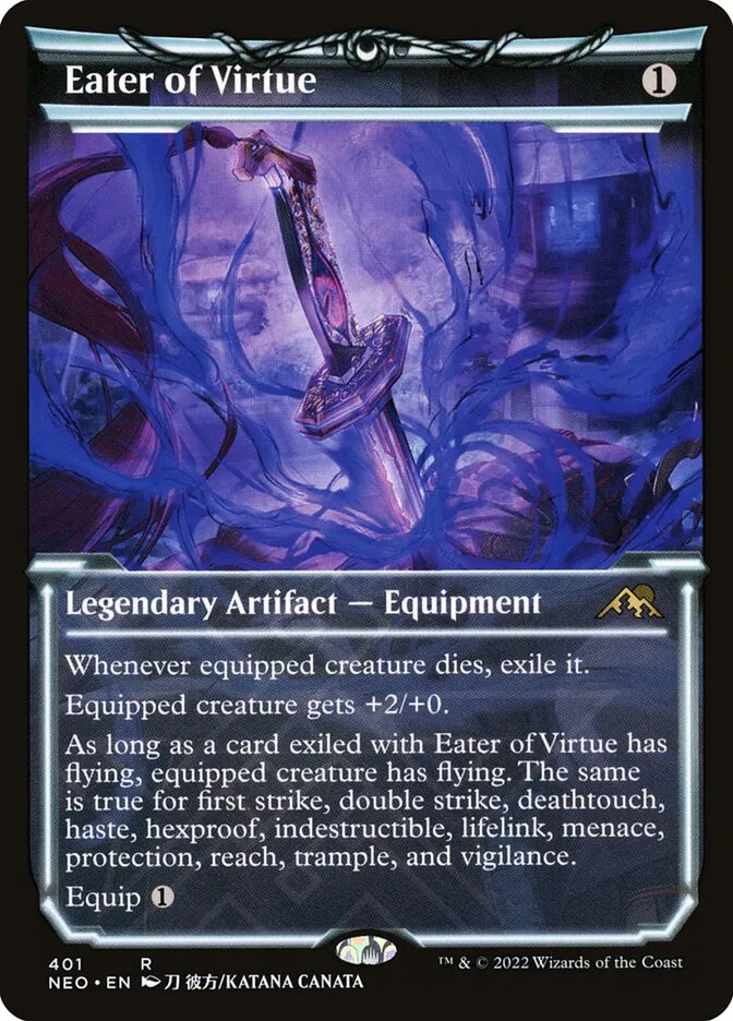 Eater of Virtue Front Face
