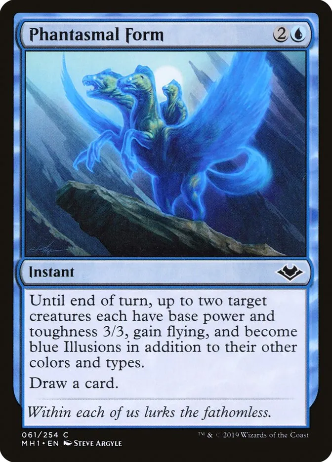 Phantasmal Form Front Face