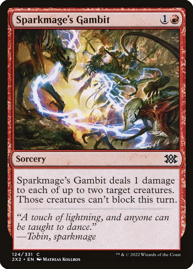 Sparkmage's Gambit Front Face