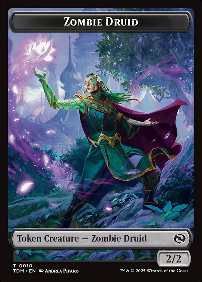 Zombie Druid Front Face