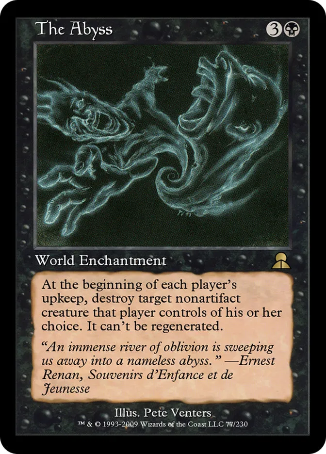 The Abyss Front Face