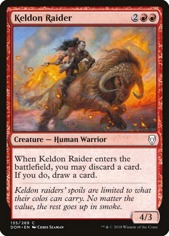 Keldon Raider Front Face