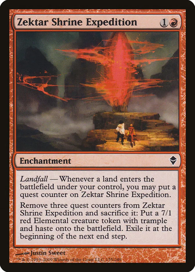 Zektar Shrine Expedition Front Face