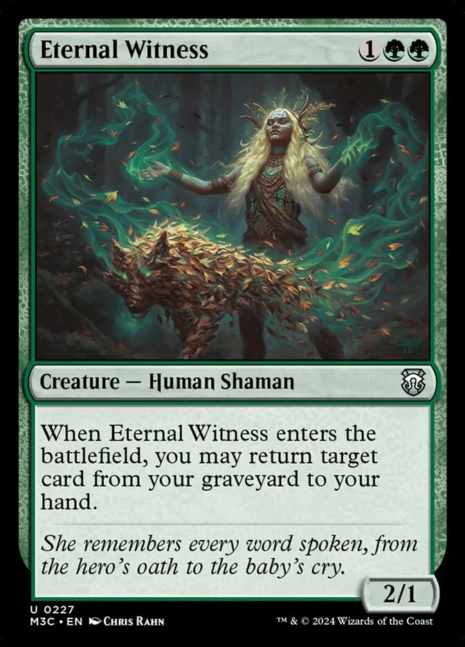 Eternal Witness Front Face