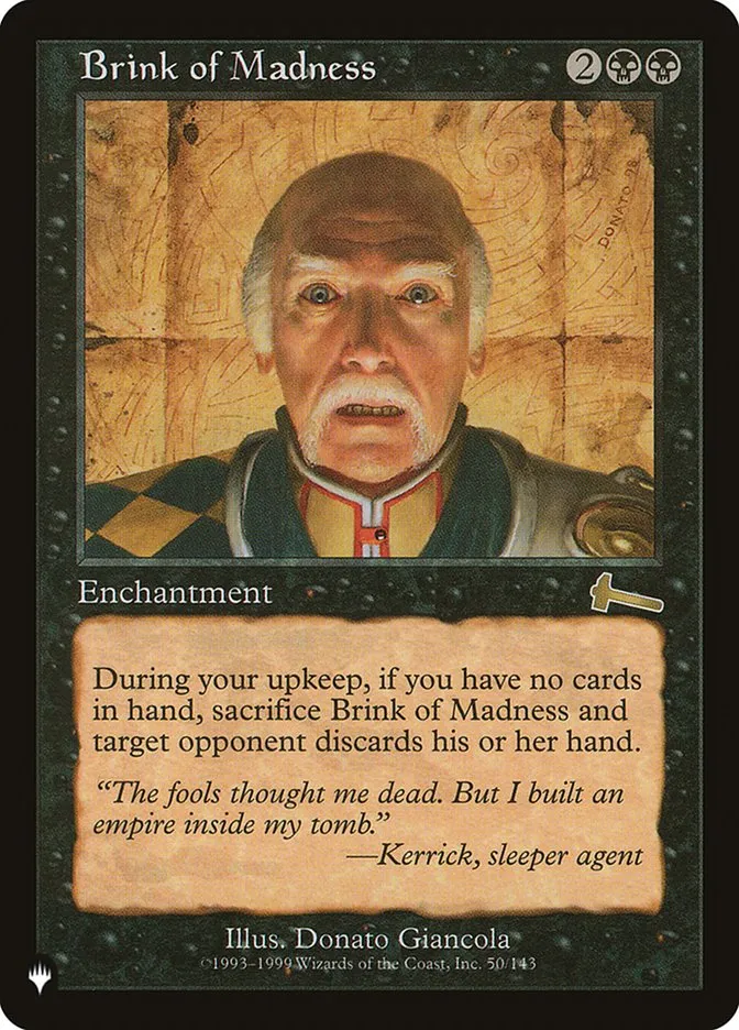Brink of Madness Front Face