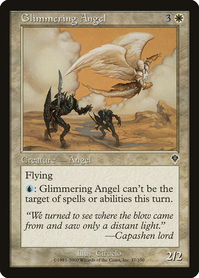Glimmering Angel Front Face