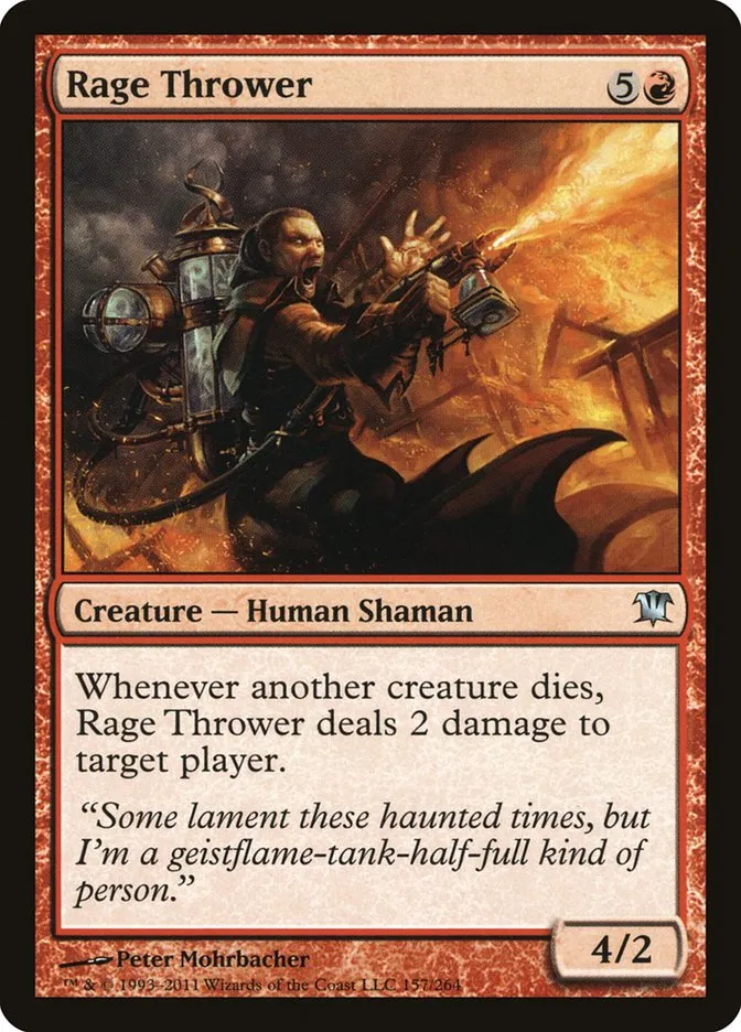 Rage Thrower Front Face