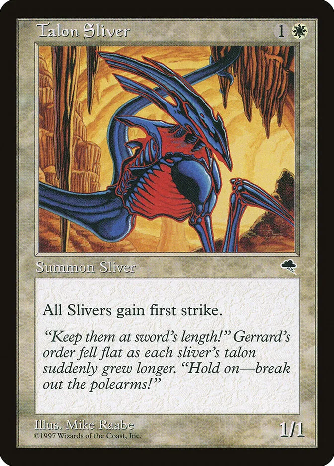 Talon Sliver Front Face