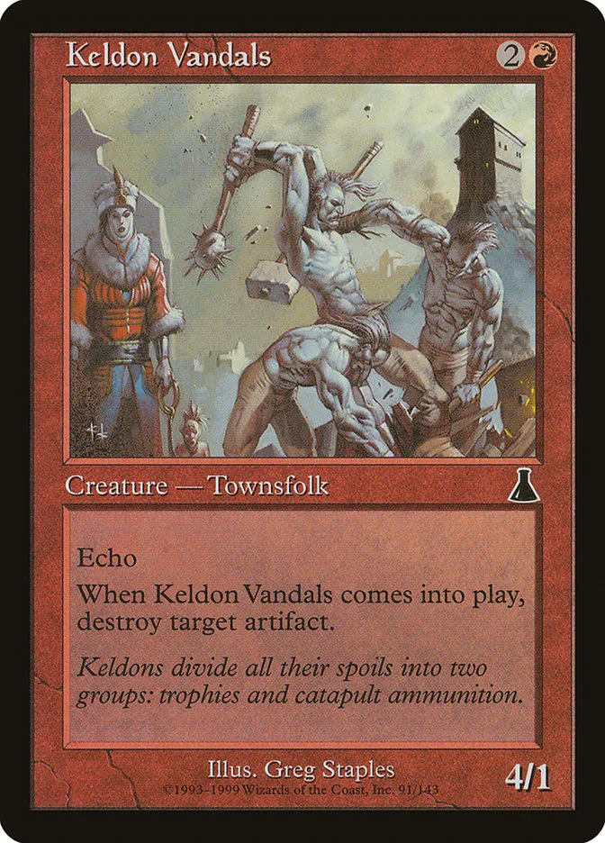 Keldon Vandals Front Face