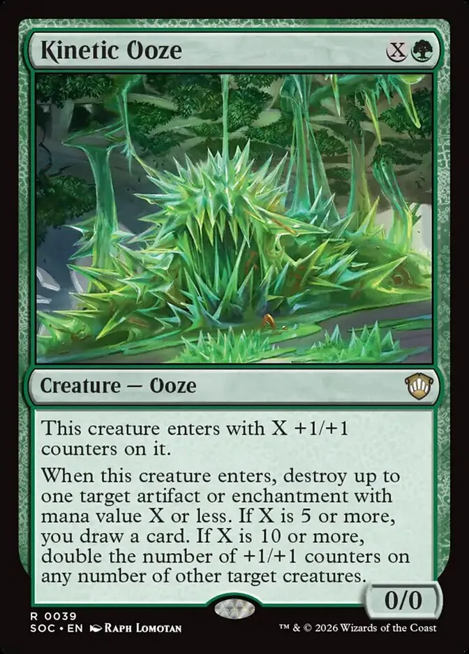 Kinetic Ooze Front Face