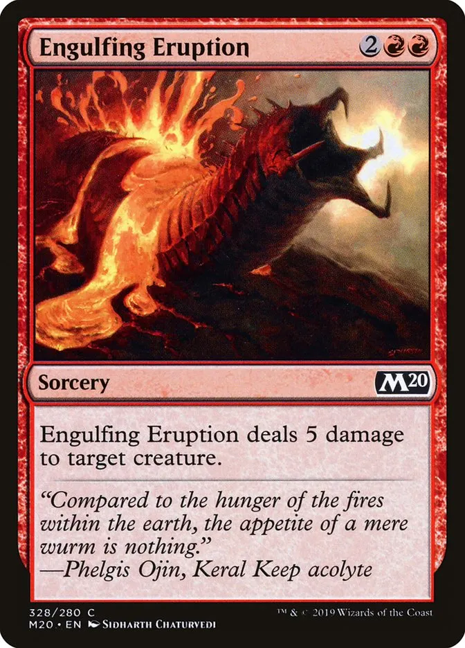 Engulfing Eruption Front Face
