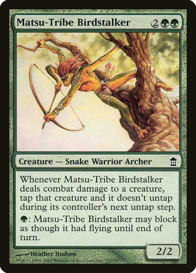 Matsu-Tribe Birdstalker Front Face