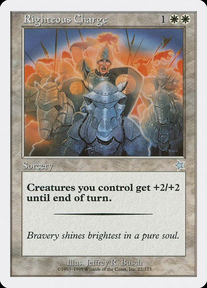 Righteous Charge Front Face