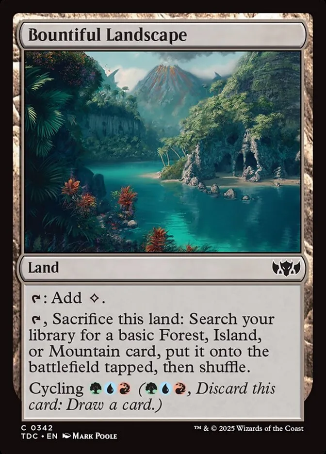 Bountiful Landscape Front Face