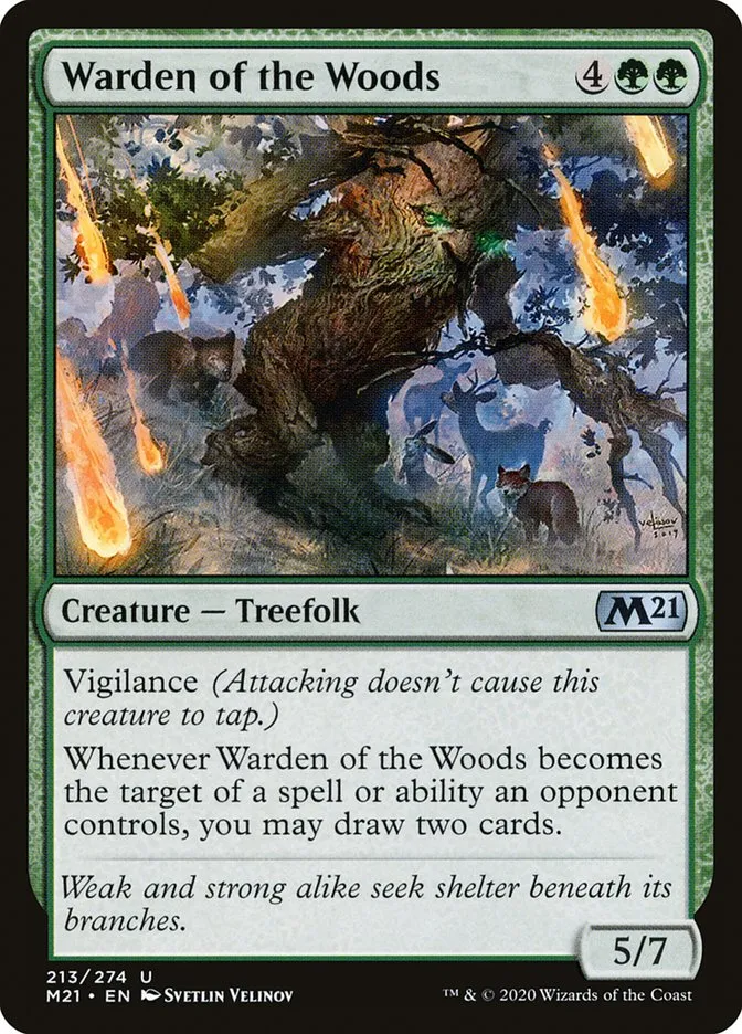 Warden of the Woods Front Face