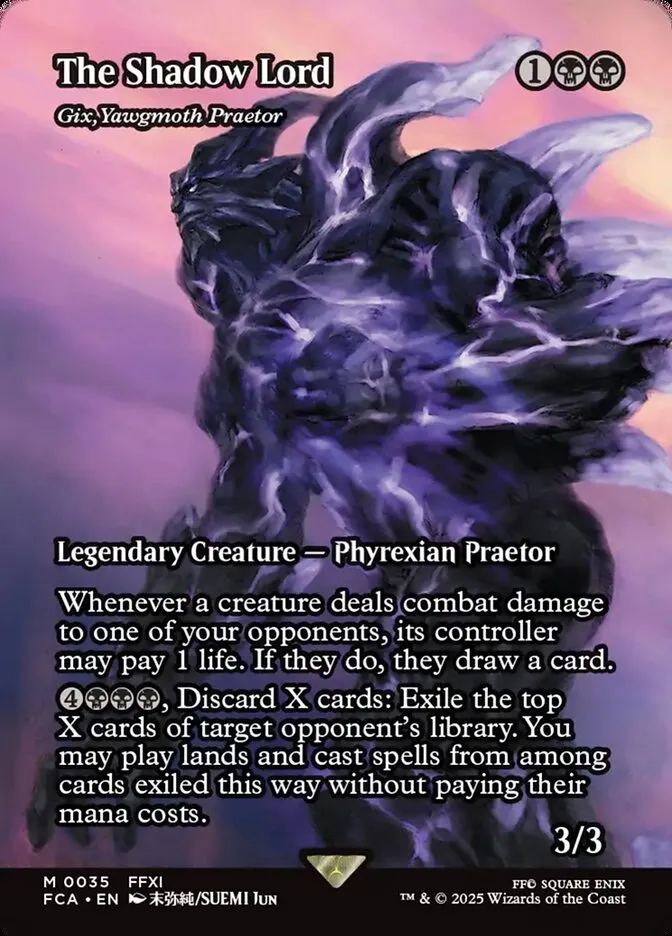 Gix, Yawgmoth Praetor Front Face