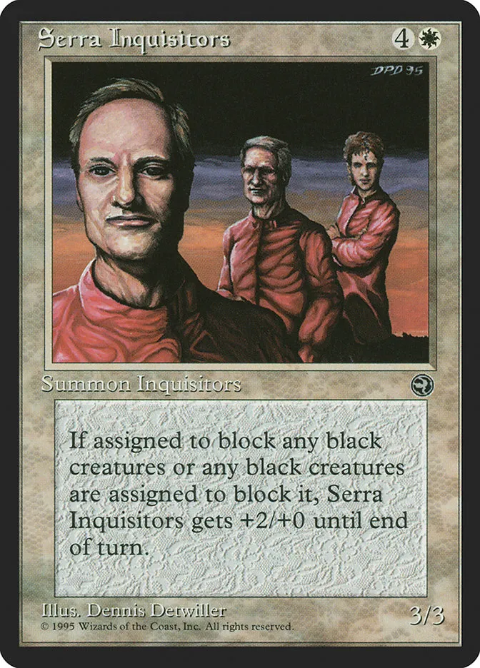 Serra Inquisitors Front Face